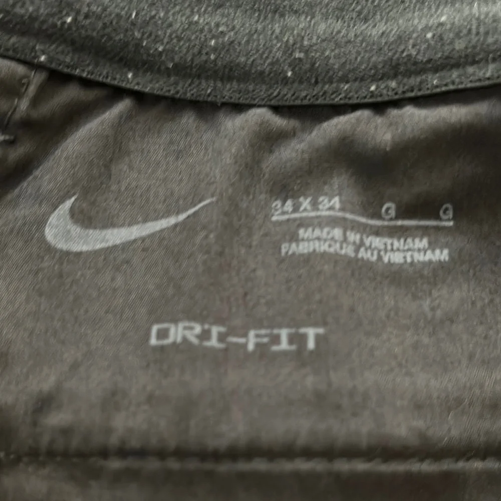 Nike Black Chinos Straight Leg Cotton Blend
